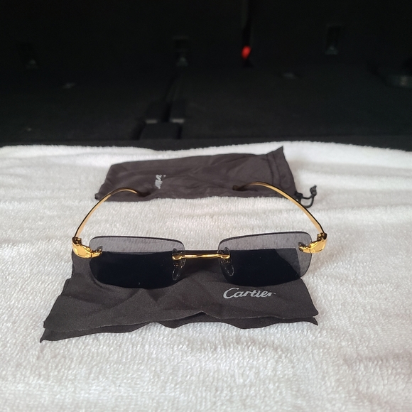 Other - Gold leapoard series glasses